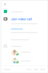 Participar da videochamada em dispositivos móveis