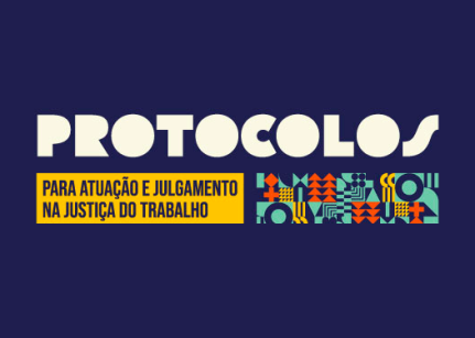 Card azul escuro com letras brnaca e também azuis. Há desenhos coloridos indefinidos.