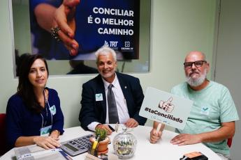 Em dois dias de atividades, foram realizadas 367 audiências e firmados 165 acordos