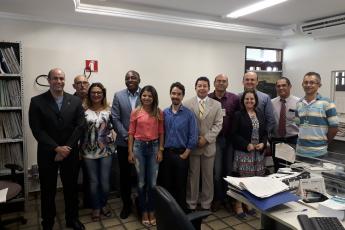 Vara do Trabalho de Arapiraca recebe visita de professor moçambicano