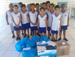 Instituições recebem gêneros alimentícios doados por participantes da 5ª Corrida e Caminhada do TRT/AL