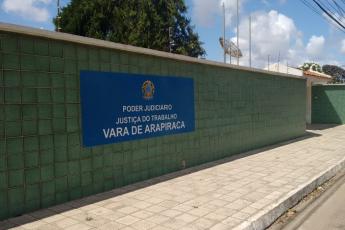 Vara do Trabalho de Arapiraca passará por correição no dia 02.10