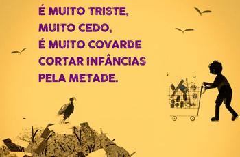 Campanha contra o trabalho infantil