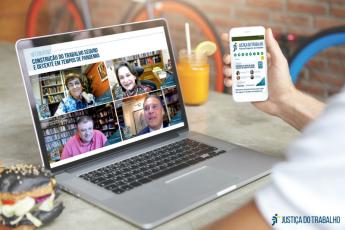 O Conselho Superior da Justiça do Trabalho (CSJT), por meio do Programa Nacional de Prevenção de Acidentes de Trabalho (Trabalho Seguro), promoveu, nesta sexta-feira (28), o webinário "Construção do trabalho seguro e decente em tempos de pandemia".  O evento foi transmitido pelo canal do Tribunal Superior do Trabalho (TST) no YouTube.