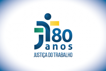 Logomarca 80 anos da Justiça do Trabalho