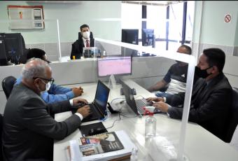 Audiência na sexta vara de Maceió
