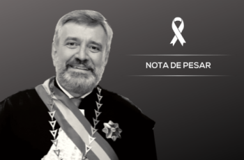 Foto da Nota de pesar pelo falecimento do desembargador Nicanor Fávero, do TRT-23 (MT)