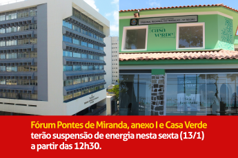 FOTO DAS FACHADAS DO FÓRUM PONTES DE MIRANDA E DO ANEXO 01