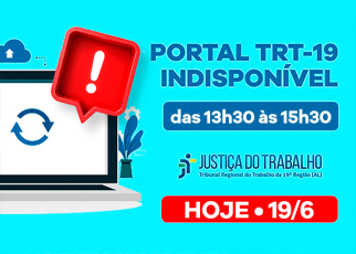 Card azul claro com letras azuis escuras e brancas. Há uma tela de notebook aberta com um quadrado vermelho com uma exclamação branca dentro dele.