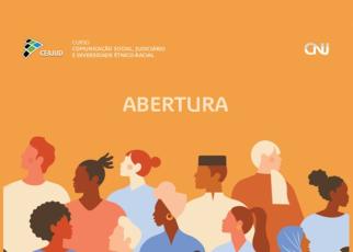 Arte cor de abóbora, com o infográfico de pessoas de divesas cores