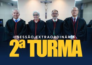 HÁ QUATRO DESEMBARGADORES DA SEGUNDA TURMA DO TRT19 USANDO TOGA