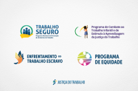 Logo dos programas sociais do TST