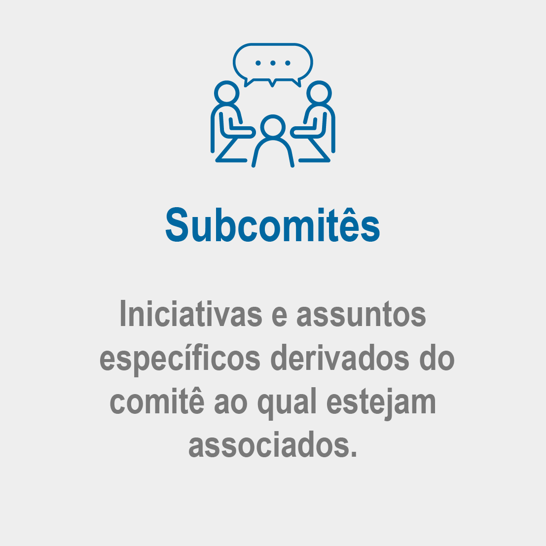 subComitês