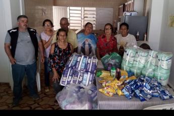 Abrigo de idosos "Residência São Luiz" recebe doações do TRT Solidário