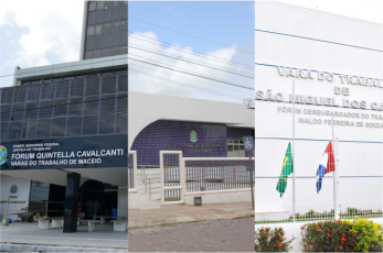 TRT/AL: Ato prevê Fase 3 da retomada em Maceió e VTs de União e São Miguel