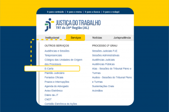 e-Carta permite acompanhar entrega das notificações postais do PJe
