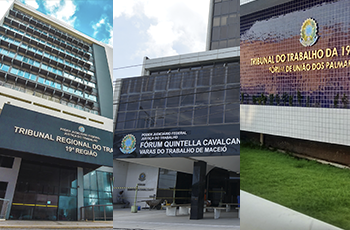 No próximo dia 16 de outubro, as unidades da Justiça do Trabalho em Maceió e  União dos Palmares entrarão na Fase 4 do Plano de Retomada Gradual das Atividades Presenciais, conforme previsto no Ato 95/2020, publicado nesta quarta-feira (07.10). Na Fase 4, havendo requerimento das partes e concordância do Juízo, será possível a realização de audiências de instrução presenciais, desde que magistrados e assistentes de audiência não estejam no grupo de risco.