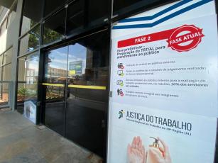 TRT/AL: a partir desta 4ª feira todas as unidades entram na Fase 2, com audiências telepresencias