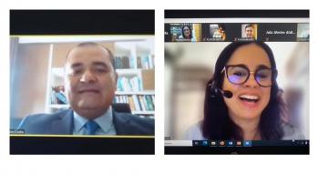 Juízes Flávio Costa e Alda Barras, do TRT/AL