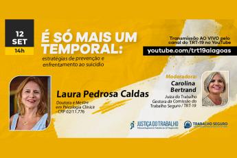 Palestra sobre estratégias de prevenção e enfrentamento ao suicídio no Setembro Amarelo