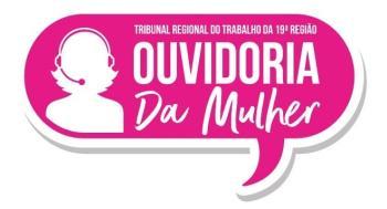 Logomarca Ouvidoria da Mulher