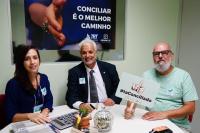 Em dois dias de atividades, foram realizadas 367 audiências e firmados 165 acordos