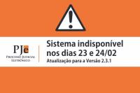 Manutenção no PJe do TRT/AL deixará sistema indisponível no sábado (23.02) e domingo (24.02)