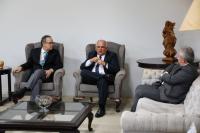 Governador em exercício recebe visita de desembargadores do TRT/AL