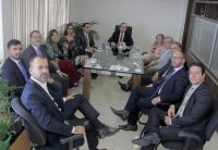 Juízes da falência da Laginha formalizam cooperação com o TRT19