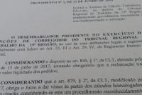 PJe-Calc deverá ser adotado por todas as unidades do TRT/AL a partir de 1º de outubro de 2018