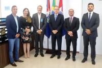 Presidente do TRT/AL reúne-se com administradores judiciais da massa falida do Grupo João Lyra