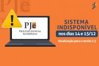 Indisponibilidade PJE