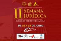 Os magistrados do Tribunal Regional do Trabalho da 19ª Região (TRT/AL) Alda Barros, Bianca Calaça, Flávio Costa, Jasiel Ivo e João Leite serão palestrantes na II Semana Jurídica da Faculdade de Direito de Alagoas (FDA) da Universidade Federal de Alagoas (Ufal), realizada até esta quinta-feira (18.06). O evento – comemorativo aos 89 anos da FDA – está sendo organizado pela Faculdade e pelo Centro Acadêmico Guedes de Miranda e tem como objetivo integrar a comunidade interna e dar visibilidade aos trabalhos de