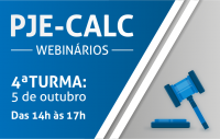 O Conselho Superior da Justiça do Trabalho (CSJT), em parceria com o Tribunal Regional do Trabalho da 8ª Região (PA/AP), está oferecendo webinários sobre o sistema PJe-Calc, que passará a ser obrigatório para juntar cálculos aos autos dos processos a partir de 1ª de janeiro de 2021.