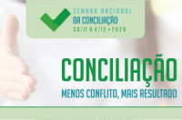 A Justiça do Trabalho em Alagoas participará da XV Semana Nacional de Conciliação, que será realizada entre 30 de novembro e 4 de dezembro de 2020 em todo o País. O Centro Judiciário de Métodos Consensuais de Solução de Disputas (Cejusc) do Tribunal Regional do Trabalho da 19ª Região (TRT/AL) definiu que o dia 16 de novembro será a data limite para que as partes solicitem a inclusão dos processos em pauta de audiência.