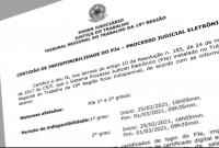 Certidão de indisponibilidade