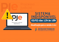 Sistema PJe do TRT/AL terá suspensão das 12h às 18h na sexta-feira (05.03)