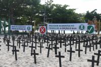 Movimento Abril Verde realiza ato em  defesa da segurança e saúde do trabalhador