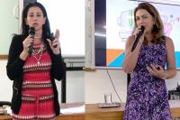 Juízas do Trabalho Morgana Richa e Bianca Calaça palestram na Semana de Formação de Magistrados