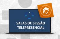 Card sobre sala de audiência telepresencial