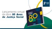 Capa do livro 80 anos de Justiça Social