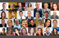 Foto dos agraciados com a comenda da ordem do mérito 2022.