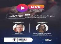 Amatra 19 realiza live sobre trabalho infantil