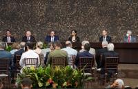 Presidente do TRT-19 participa da solenidade de entrega da comenda do TRE/AL