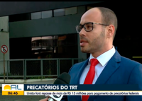 Juiz Nilton Beltrão concede entrevista à TV Gazeta