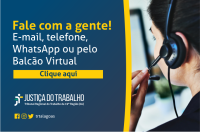 Contato com unidades judiciárias e administrativas do TRT/AL: e-mail, telefone, WhatsApp ou Balcão Virtual