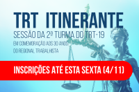 ENCERRAMENTO DAS INSCRIÇÕES DA SESSÃO ITINERANTE DE PENEDO