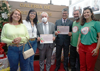 Entrega dos presentes