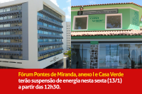 FOTO DAS FACHADAS DO FÓRUM PONTES DE MIRANDA E DO ANEXO 01