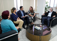 TRT-19 recebe visita institucional de representantes da CAAAL